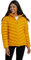 Mountain Warehouse Seasons Womens Padded Jacket - Water Resistant Coat, Puffer Jacket, Front Pockets, Adjustable Elastic Cuffs & Hood - For Autumn, Winter, Outdoors Yellow Women's Size 8