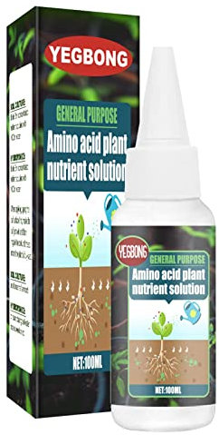 pologmase 30100ML Highly Concentrated Amino Acid Plant Nutrient Solution Organic Natural Lawn Garden Concentrated Turf Grass Soil Conditioner Nutrient Plant Food Enhancer