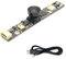 Evliery 5MP USB-Kameramodul 160 Grad Weitwinkel OV5640 2592X1944 Fixed Focus Free Drive für die SicherheitsüBerwachung