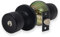 XFORT Tulip Entrance Knob – Poignée de Porte avec Serrure et Clé – Poignée pour Porte Intérieure en Bois avec Verrou – Finition Noir mat – Kit Complet
