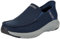 Skechers Herren Parson Ralven Slip-On, Marineblaues Netzgewebe, 49.5 EU