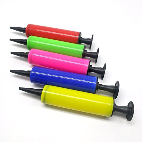 Air Ballon Pump - Sturdy Ballon Inflator Pump Time Saver and Convenient | Kids’ Balloons Supplies Accessories, Manual Pump for Balloons (Random Color)
