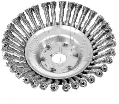 La zappa Kegelbürste für Motorsense Sit mit Stahldrähten 0,50 mm