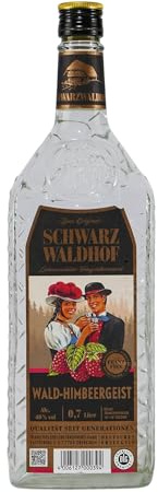 Schwarz Waldhof Wald-Himbeergeist