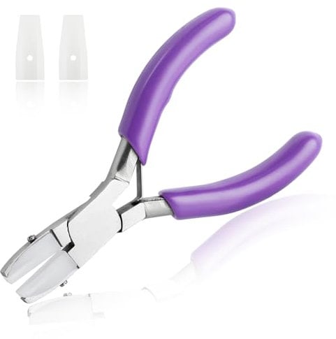 SPEEDWOX pinze a ganasce in Nylon per la fabbricazione di gioielli Doppia pinza a ganasce piatta in Nylon pinze a ganasce in Nylon doppio morsetti a ganasce in Nylon pinze per gioielli strumenti