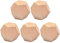 Bemvp Solide Leere Holzwürfel, 5 Stück, Spielwürfel, Würfel, Leer, 30 Mm, 12 Seiten, Skulptur, Digitale 1–12 Würfel Für Club, Party, Familie