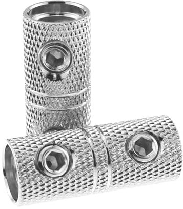 MTQY 2PCS Brass 4GA Connectors Automotive Wire Connection 4AWG Cable Coupler Car Audio Modification Power Cable Extension Terminals Suitable for Battery Cable Splicing