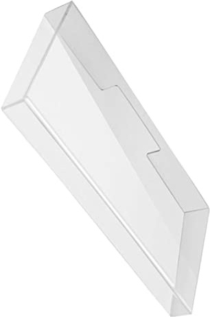 HOMSFOU Transparent Acrylic Keyboard Protector Cover Dustproof Desktop Keyboard Dust Cover for Mechanical Compatible with Corsair and Similar