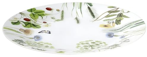 GILDE Desertteller Teller Wild Flowers Porzellan (G49462) (19.2 x 19.2 x 2 cm je Teller, 2, stück)