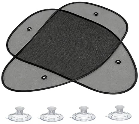 Luminaverde Sonnenschutz Auto, 2 Stück Sonnenschutz Auto Baby & Sonnenblende, Auto Sonnenschutz Für Seitenscheibe Und Fenster