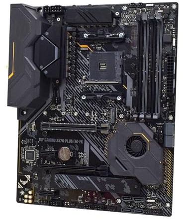 desktop motherboard Fit For ASUS TUF GAMING X570-Plus (WI-FI) Motherboard Set Supports AMD AM4 R5 5600X R7 5700X3D R9 5900X CPU, X570 Chipset, DDR4, ATX