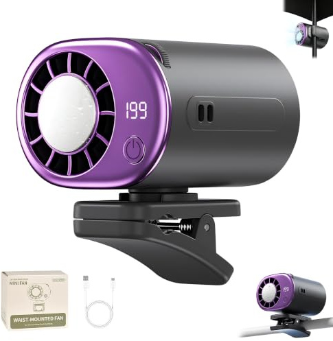 Homipoper Car Fan, Car Fans That Blow Cold Air, Car Air Conditioner Fan