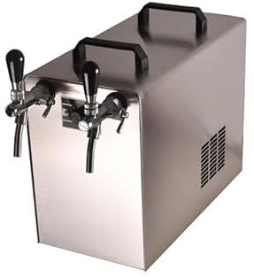 Komplettset Bierzapfanlage Stream 50 Durchflusskühler 2-Leitungen Trockenkühler bis 55 l/h KEG Typ D