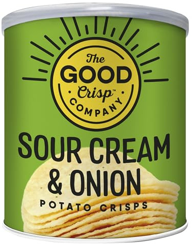 The Good Crisp Company, Sour Cream and Onion Crisps, 45 gram