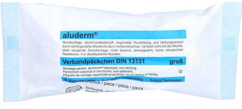 ALUDERM Verbandpäckchen groß 1 St