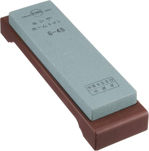 King Japanese Knife Sharpener Whetstone Grit 220 G-45