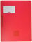 Brunnen 102015023 Schnellhefter FACT!pp (A4, aus transluzentem PP, mit Namensschild, mit Einstecktasche innen) rot