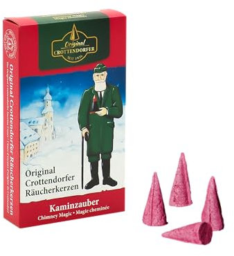 Crottendorfer Räucherkerzen - Kaminzauber, 24 Stück, M