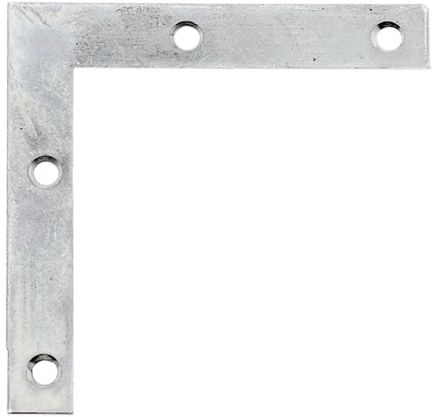 Alberts 337001 Möbelwinkel | sendzimirverzinkt | 75 x 75 x 12 mm