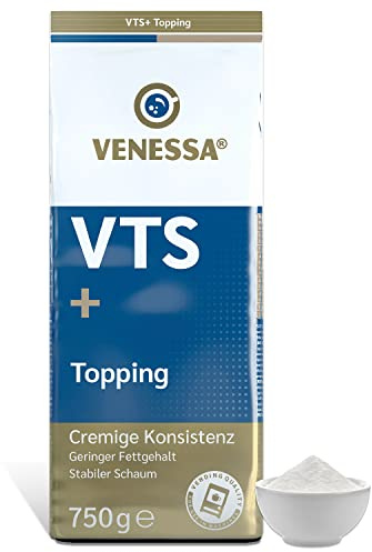 Venessa Topping VT S+ 99,8% Magermilchanteil, 750g, Milchpulver für Kaffee-Vollautomaten und Vending