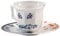 Seletti Tazzina da Caffe' con Piattino in Porcellana Hybrid-Leonia