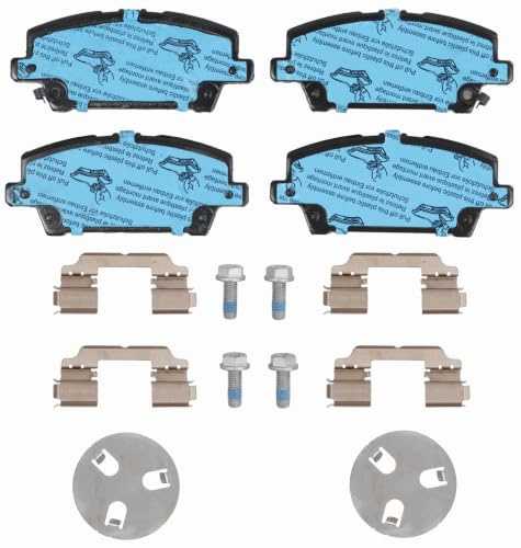 TRW GDB3407 Bremsbelagsatz, Scheibenbremse | Kompatibel mit: HONDA CIVIC VIII Hatchback, CIVIC VIII Stufenheck