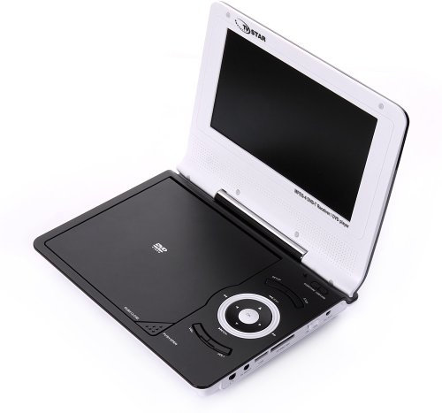 TV Star 7LCD Portable DVD Player TV Tuner Combo