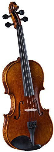 Cremona SVA-500 Premier Artist Viola Outfit – 16, Flamed Maple, Solid Spruce Top, Reddish-Brown Finish, Deluxe Bow & Case, Professional Setup