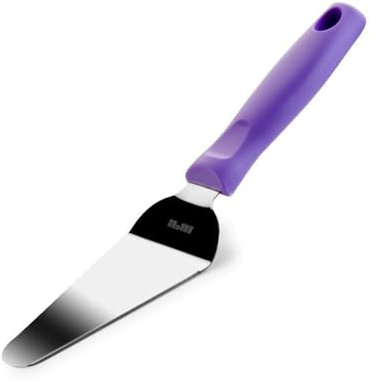 Ibili Paleta Triangular, Stainless Steel, Morado, Centimeters