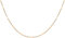 Crystalique Damen-Panzerkette Gold 9ct Rose 20 Twist Bar Curb Chain of 16 inches 375 Rotgold 41 cm-5.13.6763