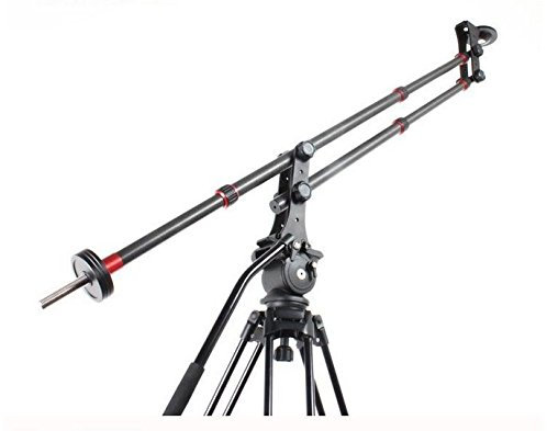 GOWE Professionelle Kohlefaser Sunrise Tragbare Mini JIB Tragbare Kamera Kran Video Jimmy mit Zählgewicht