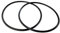 AQUAWATER- 104208 - Lot de 2 joints toriques pour bol de filtration (porte-filtre)