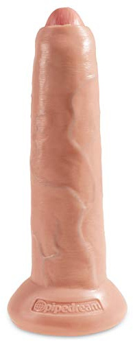 King Cock 9 Uncut, Light, 9 Zoll