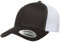 Yupoong Herren Single Trucker-Mütze, schwarz/weiß, Einheitsgröße