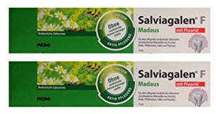2x Salviagalen F Madaus Zahncreme 75ml PZN 11548356 Zahnpasta