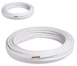 TUBO RAME CLIMA CLIMATIZZATORE CONDIZIONATORE SMISOL 1/4 + 3/8 - (3+3 mt)