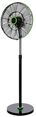 Orbegozo SF 0248 – Ventilador de pie silencioso, mando a distancia, 45 cm de diámetro, 18 aspas, 45 cm de diámetro y 90 W de potencia