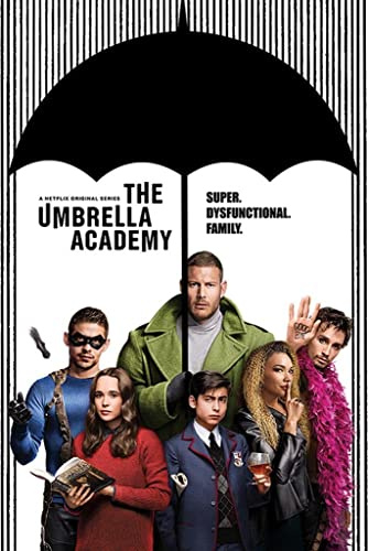 The Umbrella Academy Maxi-Poster, unlaminiert, mehrfarbig, 61 x 91,5 cm