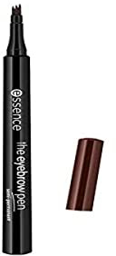 essence, the eyebrow pen Nr. 04 dark brown braun natürlich vegan Nanopartikel frei ohne Parfüm 11ml, rose