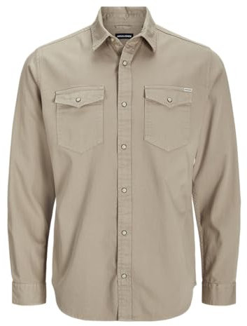 CAMICIE Uomo JACK&JONES 12138115 SHERIDAN CROCKERY