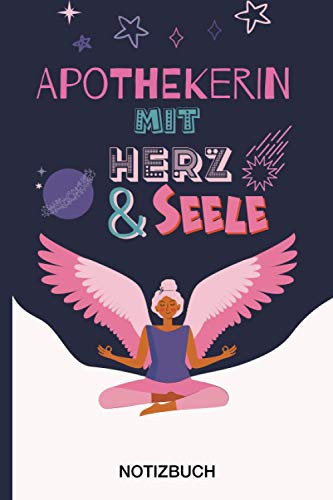 Apothekerin mit Herz & Seele: A5 Notizbuch als Geschenk für eine Apothekerin - A5 /punktiert - | Apothekerin Geschenke zum Geburtstag|Geburtstagsgeschenk Kollegin