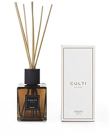 Culti Milano - Diffusore Decor di Profumo Ambiente a Bastoncini (Tessuto, 500ml)