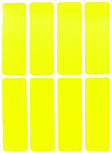 Royal Green 3 x 1 Inch Writable Rectangle Label Sheets - 400 Pack