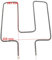 JCSPARES® - Resistenza Base Inferiori 1100 Watt | 390 x 320 mm | Forno Compatibile Con Vestel Atlantic Ed Ulteriori