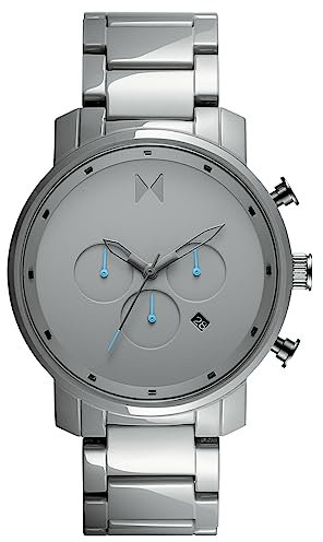 MVMT Chronograph Quarz Uhr für Herren mit Graues Keramikband - 28000284-D
