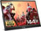 HTNZIR 15,6 Zoll 144Hz Tragbarer Monitor,1080P FHD Portable Gaming Monitor mit HDR,Externer zweiter Bildschirm für Laptop,PC,PS5,Xbox,Switch,Eingebauter Lautsprecher und Ständer