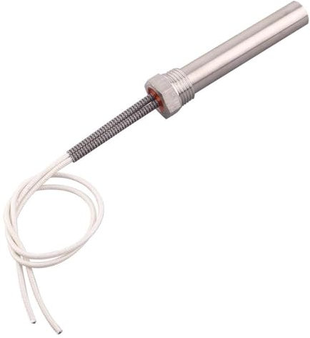 Élément chauffant 12 V 24 V thermoplongeur électrique 1/2 tige solaire à eau 100mm (Size : 12V_200W 15.8x100mm)