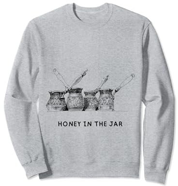 Miel en el frasco Sudadera