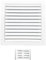 H&C VENT Rejilla Ventilación de 150 x 150mm │ Extractor de Baño Cocina │ Rejilla Aire Acondicionado Conductos Pared Techo AC Ventilador HVAC Tubo PVC │ Cubiertas de Ventilacion Cuadrada con Mosquitera