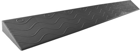 Türschwellenrampe Saugroboter Schwellenrampe, Staubsauger Roboter Rampe, Rampe Saugroboter, 99cm Längen Rampe Türschwelle, Rollstuhlrampe Türschwelle, Türschwellenrampe für Saugroboter 2,5cm black